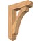 Ekena Millwork Legacy Arts and Crafts Smooth Bracket w/ Offset Brace, Western Red Cedar, 7 1/2"W x 30"D x 38"H BKT0806X30X38LEC03SWR - alternate 1